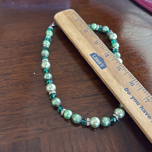 Vintage green Necklace - Picture 2 of 2
